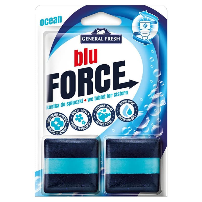 BLUE FORCE WC blue tank cube 2x50g sea