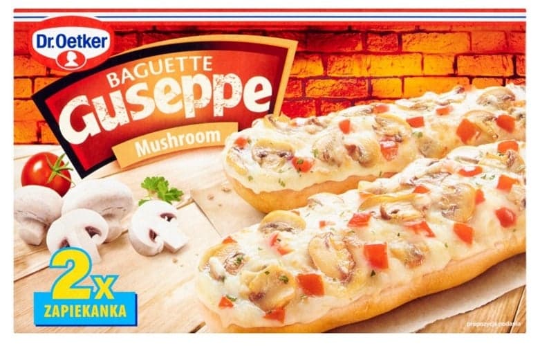 Dr. Oetker Guseppe Baguette Mushroom 250g