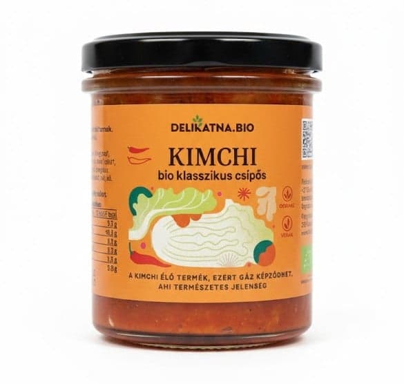 SPICY ORGANIC KIMCHI 300 g - DELICATE