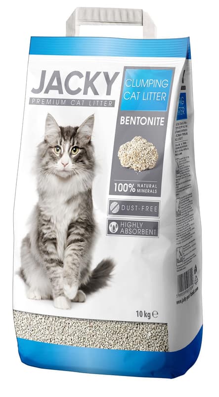 Jacky premium cat litter clumping 10kg