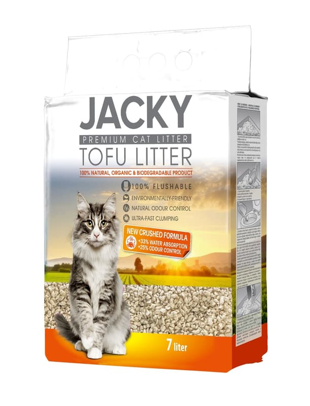 JACKY crushed tofu cat litter 7L