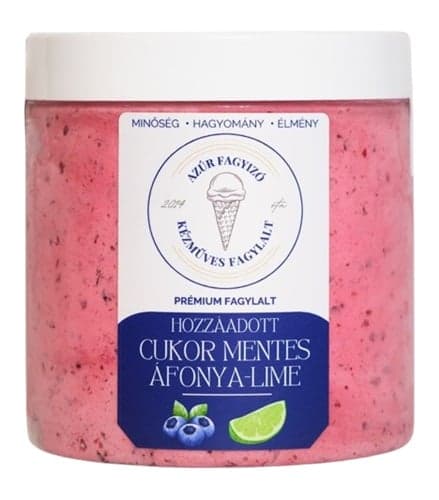 Azure No Added Sugar Blueberry-Lime Ice Cream