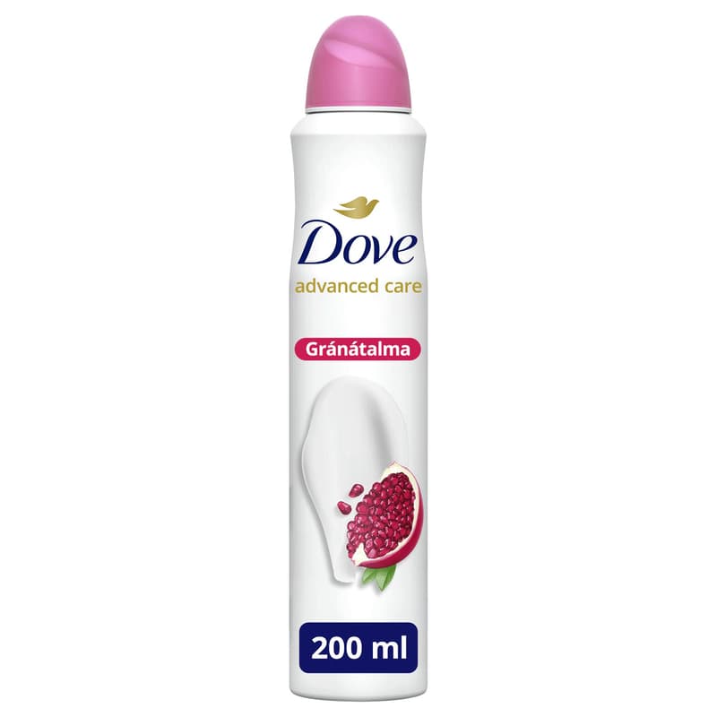Dove Advanced Care Go Fresh Gránátalma illatú izzadásgátló dezodor, 200 ml