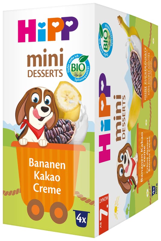 Hipp BIO Banana-coconut cream, from 7 months