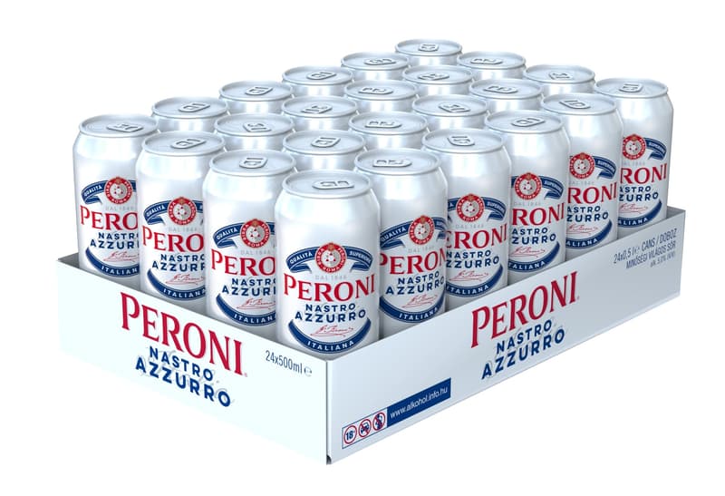Peroni Nastro Azzurro Quality Lager Beer 5,0% 24 can