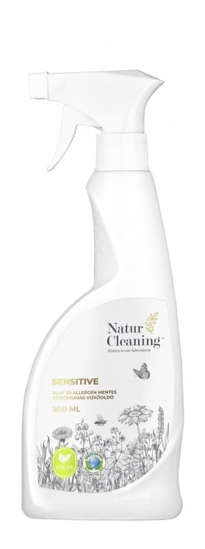 Naturcleaning Citromsavas vízkőoldó Sensitive illat és allergénmentes