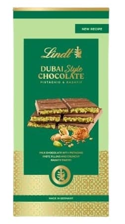 Lindt Dubai Style tejcsokoládé