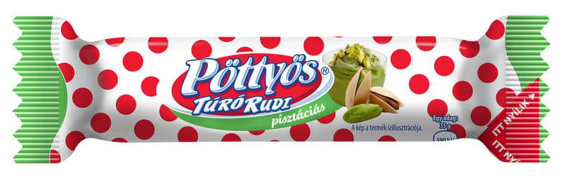 PÖTTYÖS Túró Rudi PISTACHIO 35 G