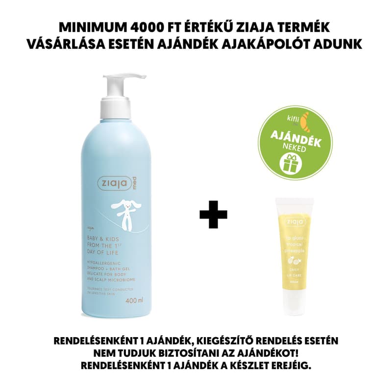 MED BABY & KIDS SHAMPOO + BATH GEL 400 ml
