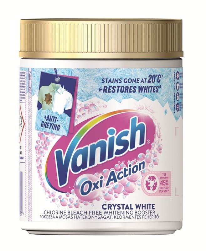 Vanish Oxi Action Stain Remover Powder, WHITE, 470g