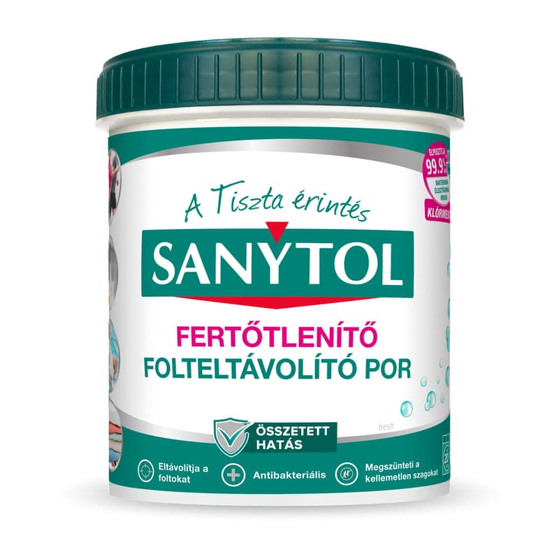 Sanytol disinfectant stain remover powder