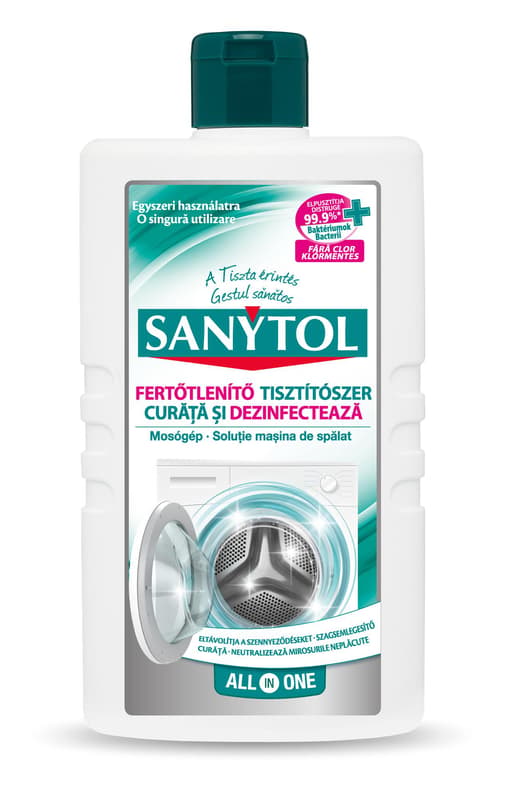 Sanytol Higiénikus mosógéptisztító