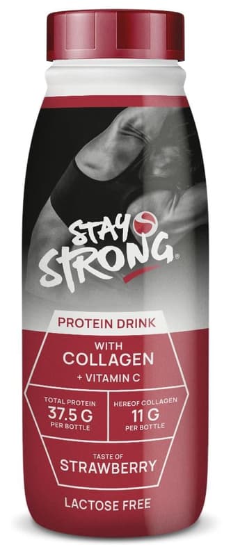 Stay Strong UHT Strawberry Collagen Protein Drink