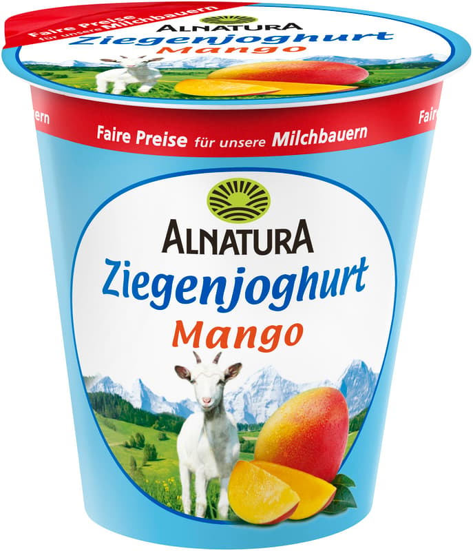 Alnatura bio kecskejoghurt mangóval