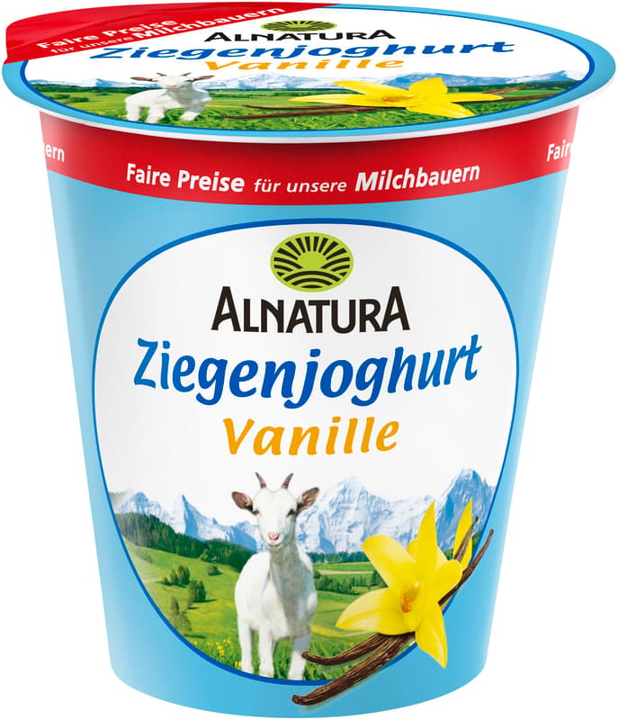 Alnatura bio kecskejoghurt vaníliával