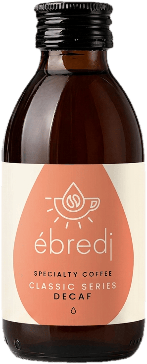 Ébredj Classic Decaf palackozott cold brew kávé