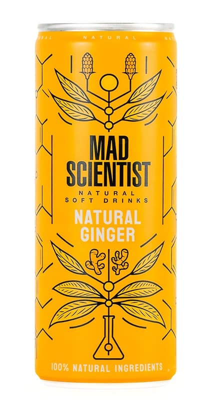 Mad Scientist - Natural Ginger - üdítőital
