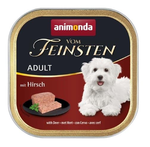 Animonda Feinsten Adu lt alutálkás nedveseledel felnőtt kutyáknak, szarvas