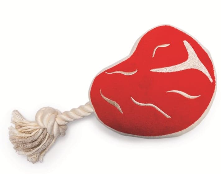 Beeztees Summer Plüss Kutyajáték BBQ Steak (28x13x7cm)