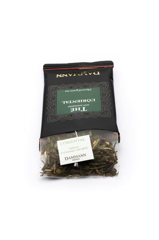 Dammann "L'Oriental" kristályfilteres zöld tea