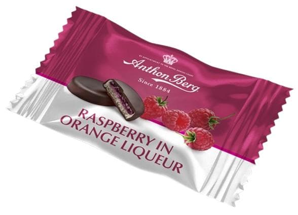 Anthon Berg Raspberry in Orange Liqueur 220g