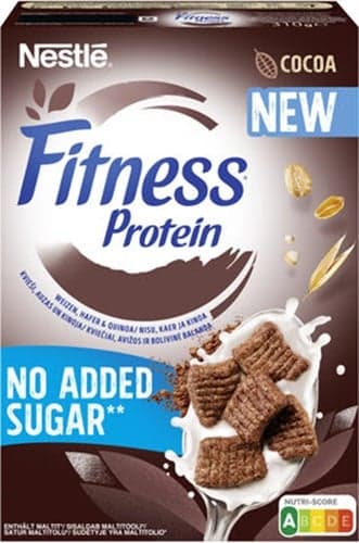 Nestlé Fitness Cocoa Protein cereal No Added Sugar