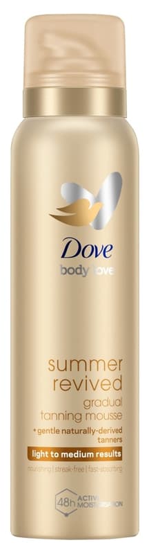 Dove Summer Revived önbarnító hab világos-közepes árnyalatú bőrre, 150ml