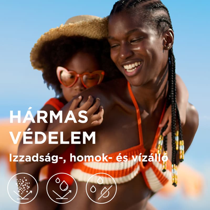 Garnier Ambre Solaire napvédő spray nagyon magas védelemmel SPF50+ gyerekek érzékeny bőrére