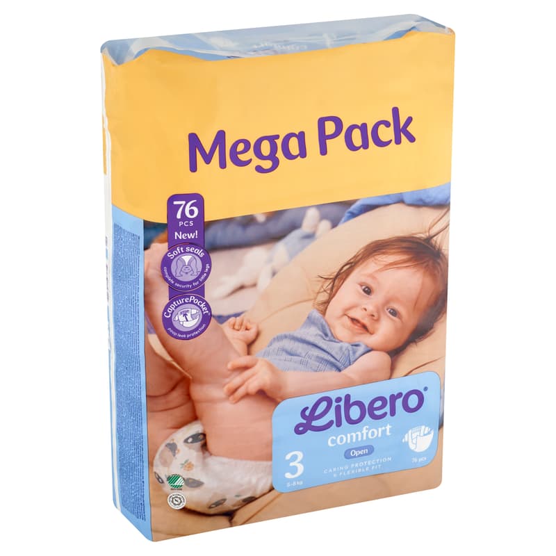 Libero Comfort 3 MEGA PACK pelenka 5-8 kg (3-as méret)