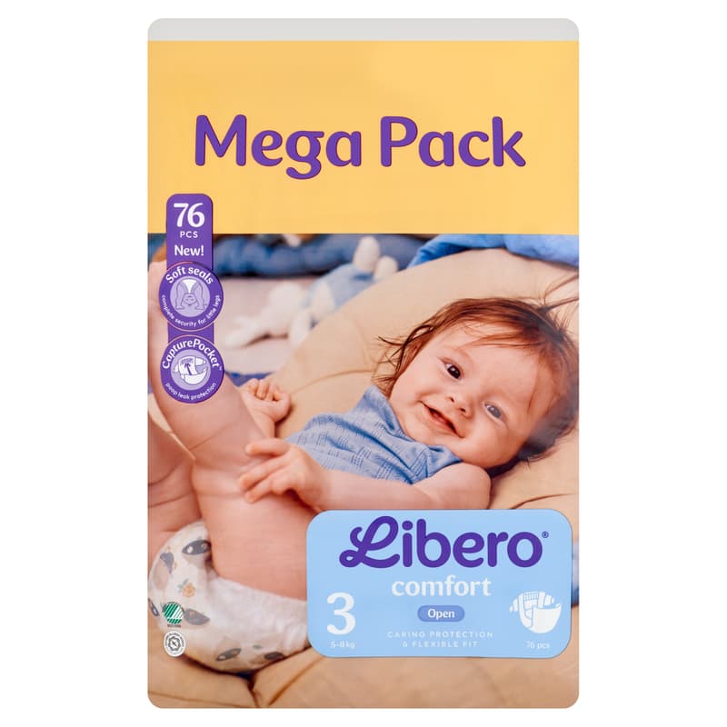 Libero Comfort 3 MEGA PACK pelenka 5-8 kg (3-as méret)