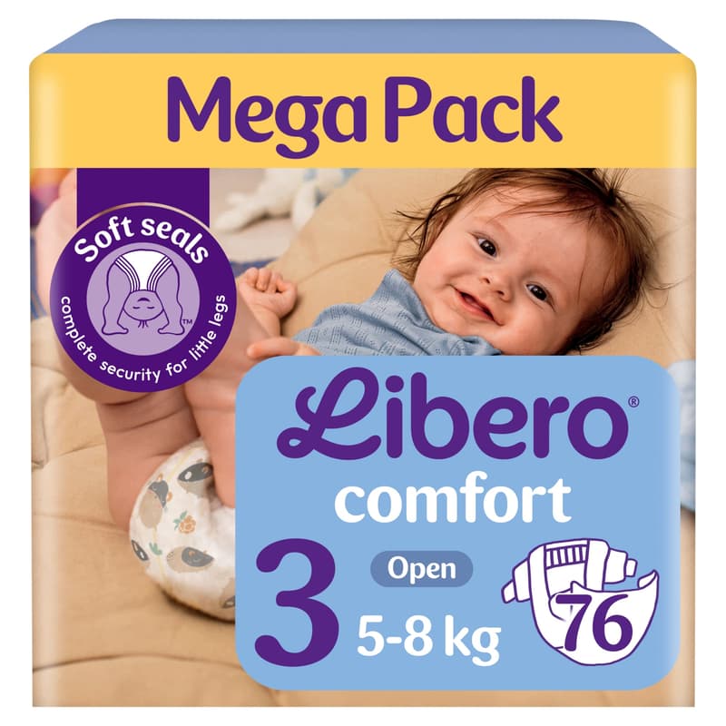 Libero Comfort 3 MEGA PACK pelenka 5-8 kg (3-as méret)