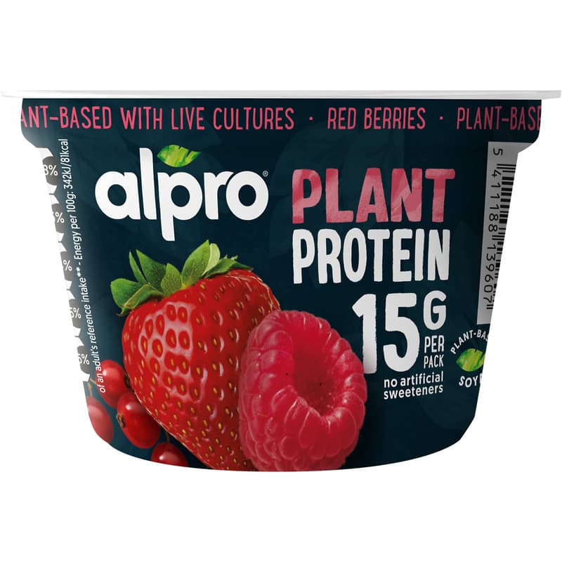 Alpro High Protein Soygurt in different flavours