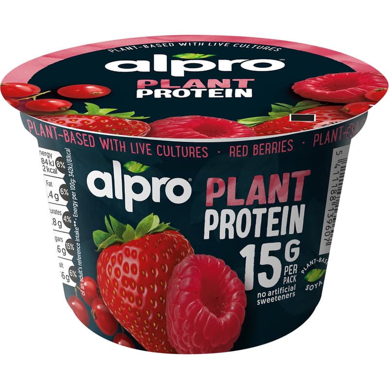 Alpro High Protein Soygurt in different flavours