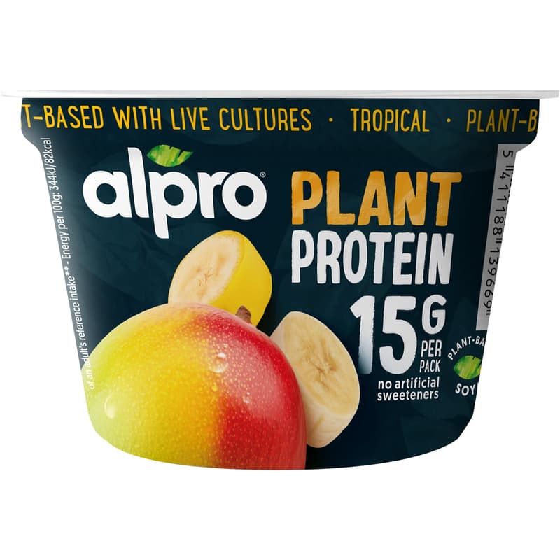 Alpro High Protein Soygurt in different flavours