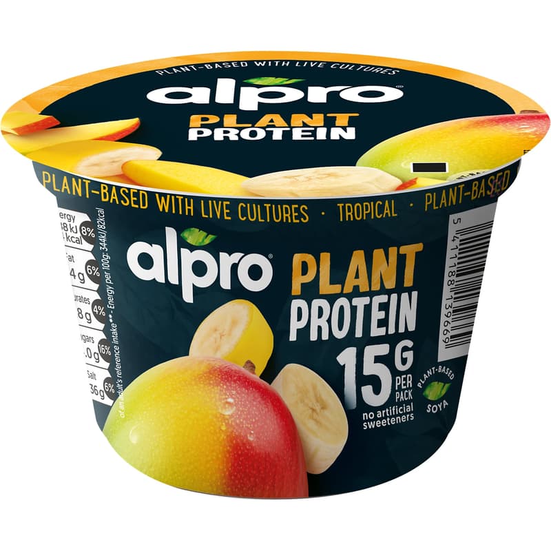 Alpro High Protein Soygurt in different flavours