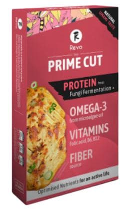Revo Foods Prime Cut Umami 3D nyomtatott lazacfilé jellegű szelet mikoproteinnel