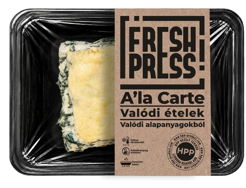 Kifli Bisztró X Freshpress Kézműves Spenótos lassagna