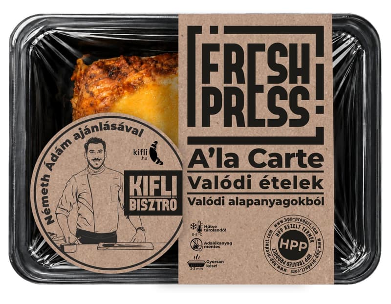 Kifli Bisztró X Freshpress Kézműves Húsos lassagna