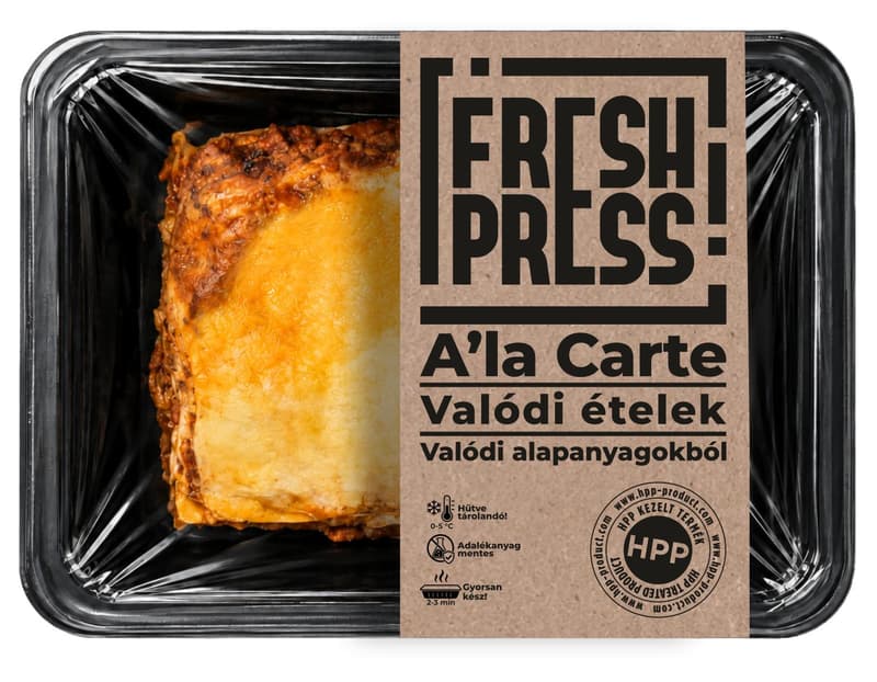 Kifli Bisztró X Freshpress Kézműves Húsos lassagna