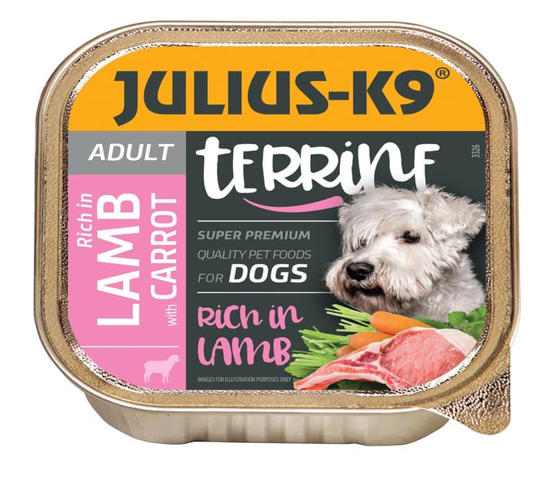 JULIUS K-9 DOG 150g Terrine Adult Lamb&Carrot