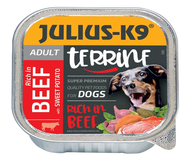 JULIUS K-9 DOG 150g Terrine Adult Beef&Sweet Potato