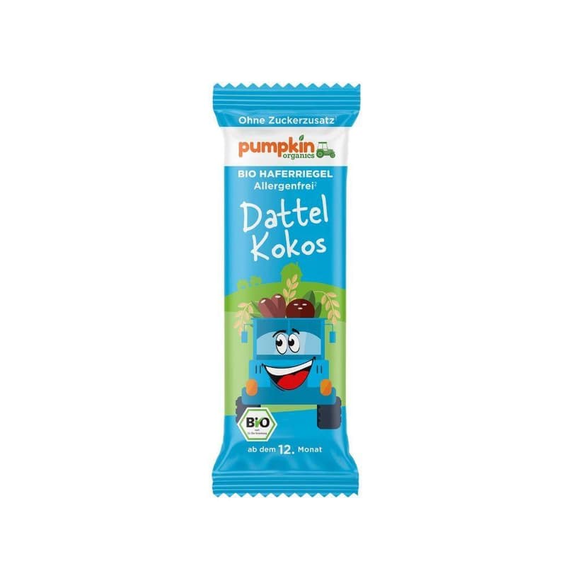 Pumpkin Organics Bio Zabszelet datolyával és kókusszal 12 hónapos kortól