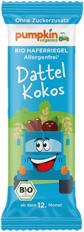 Pumpkin Organics Bio Zabszelet datolyával és kókusszal 12 hónapos kortól