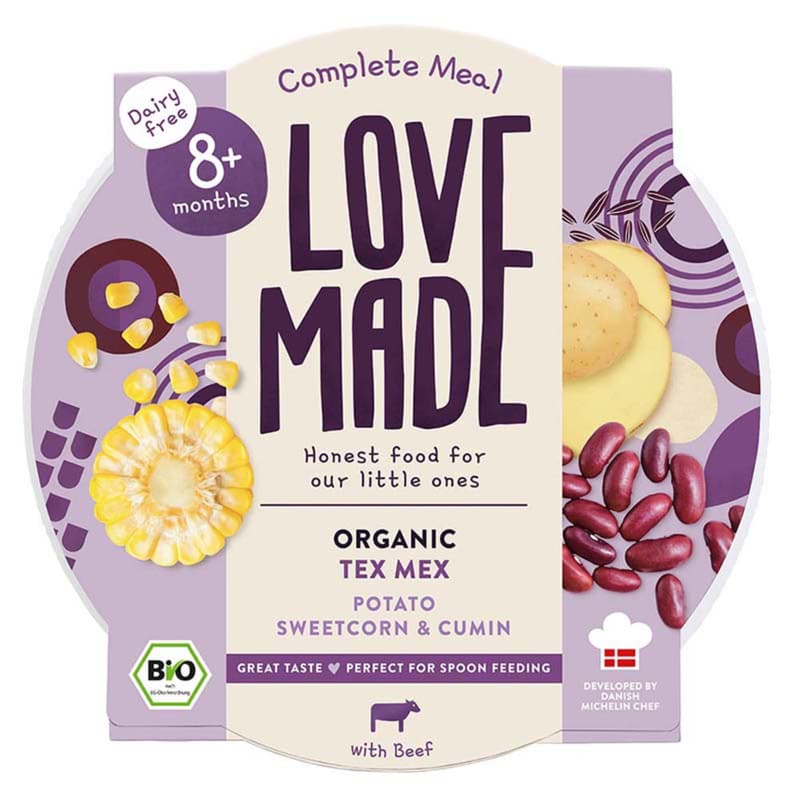 Lovemade Organic Tex-Mex 8 m+