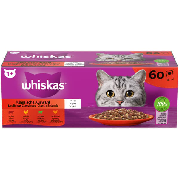 WHISKAS pouch  Classic Selection 