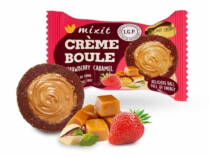 Mixit Crème boule - Strawberry caramel