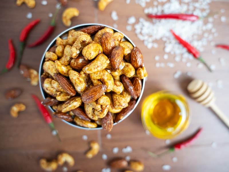 Mixit Kemencés diófélék - méz & chili
