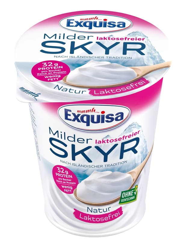 Exquisa Skyr Mild lactosefree natural 375g