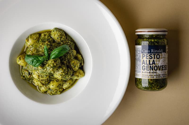 Casa Rinaldi Genovai pesto olívaolajjal