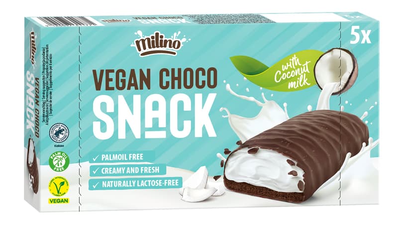 Milino Vegán Kókuszos Snack multipack (5x24g)